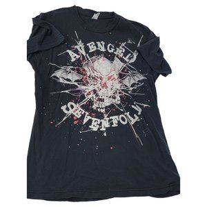 Avenged Sevenfold 2008 T-shirt Men Adult